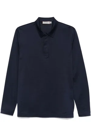 CANALI Lightweight-jersey polo shirt