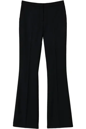 Twin-Set Pressed crease flared trousers