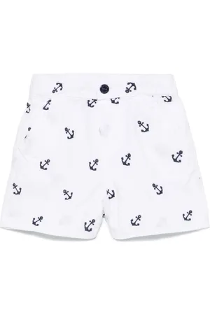 PATACHOU Anchor-embroidered shorts