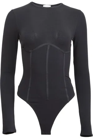 FLEUR DU MAL Organic-cotton T-shirt bodysuit