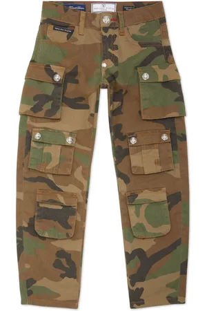 Philipp Plein Denim cargo trousers