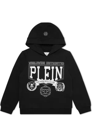 Philipp Plein Logo-print long-sleeve hoodie