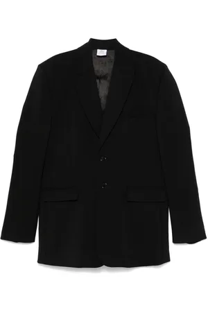Vetements Logo-embroidered blazer