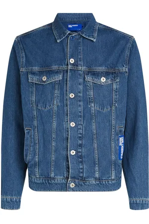 Karl Lagerfeld Logo-patch denim jacket