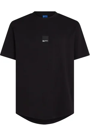 Karl Lagerfeld Curved-hem T-shirt
