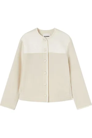 Jil Sander Panelled fleece jacket