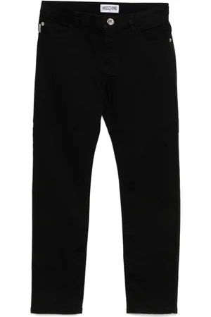 Moschino Logo-patch jeans