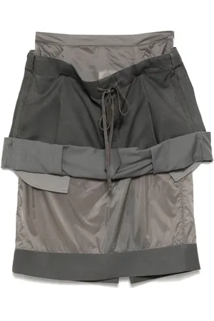 Maison Margiela Layered midi skirt