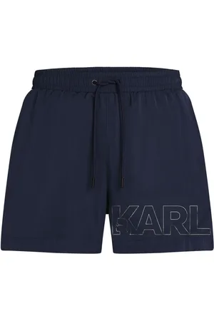 Karl Lagerfeld Logo swim shorts