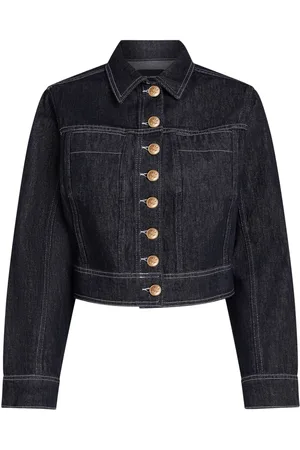 Karl Lagerfeld Cropped denim jacket