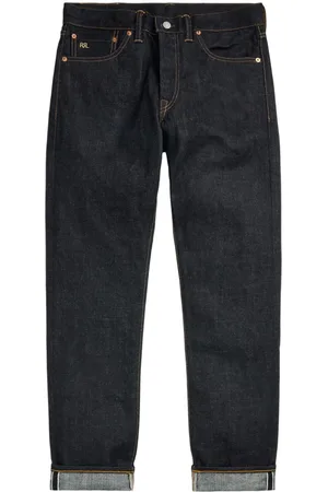 Ralph Lauren Logo-patch slim-fit jeans