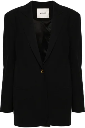 AERON Mercedes logo-plaque blazer