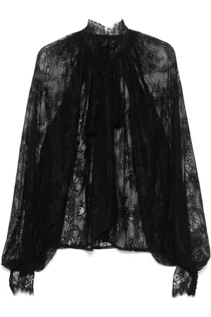 Ana Radu Chantilly lace blouse