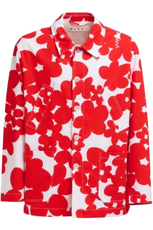 Marni Floral-print cotton jacket