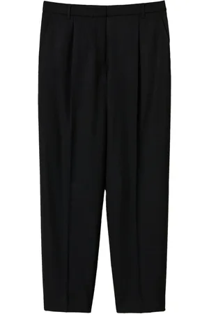 Twin-Set Pleat-detail straight-leg trousers