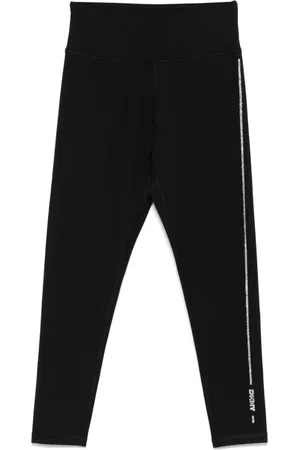 DKNY Rhinestone-logo leggings