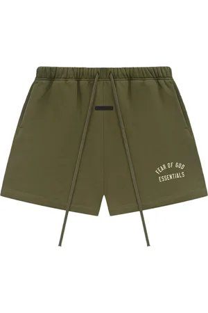 FEAR OF GOD Logo-print track shorts