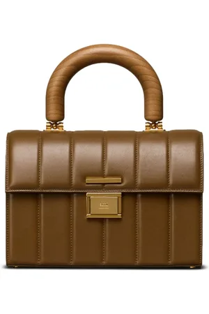 Ami D??j??-Vu quilted leather tote bag