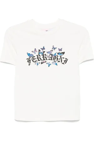 Chiara Ferragni Gothic Butterflies T-shirt