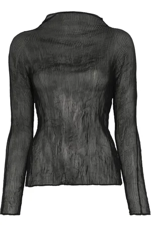 Issey Miyake Chiffon Twist top