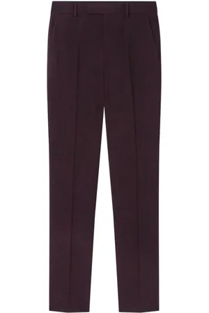 VERSACE Barocco-jacquard tailored trousers