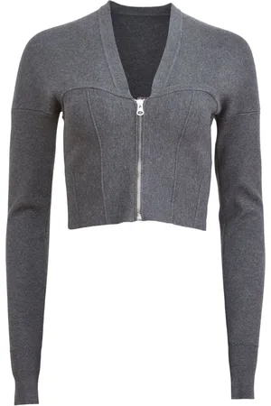 FLEUR DU MAL Zip-up bustier cardigan