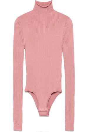 Fendi Fine-ribbed bodysuit