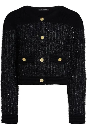Karl Lagerfeld Boucl?? knit cardigan