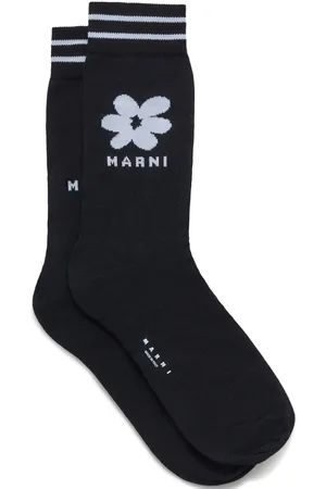 Marni Logo-jacquard striped socks