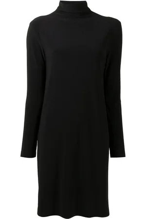 Norma Kamali High neck jumper dress