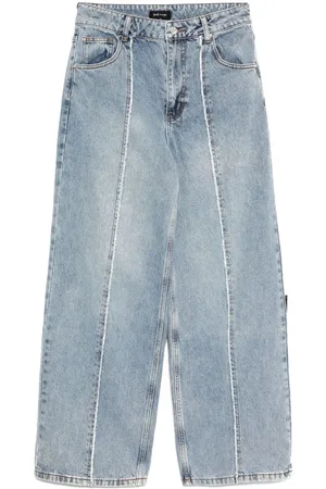 tout a coup Wide-leg washed jeans