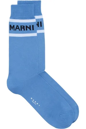 Marni Logo-jacquard striped socks