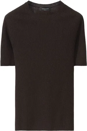 Fabiana Filippi Ribbed-knit t-shirt