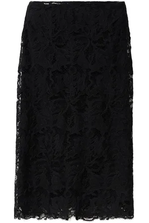 Fabiana Filippi Macram?? lace skirt