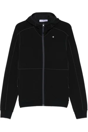 Stone Island Logo-embroidered hoodie