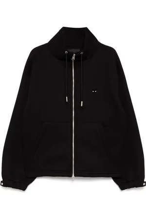 SONGZIO Panther waffle zip-up jacket