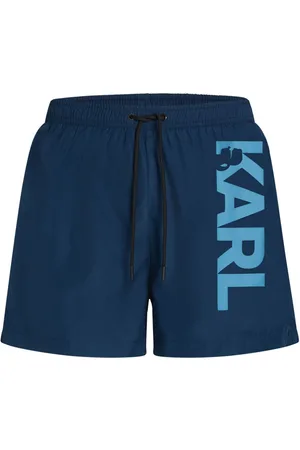 Karl Lagerfeld Logo swim shorts