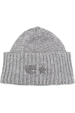 Chiara Ferragni Eye Star-embroidered beanie