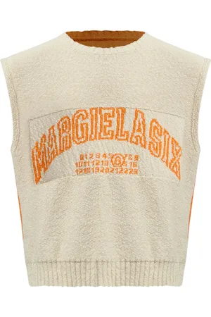 Maison Margiela Numbers-motif vest