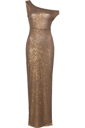 Norma Kamali Sequin-embellished gown