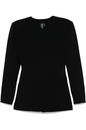 Norma Kamali Long-sleeve zip-up jacket