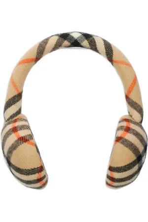Burberry Check pattern ear muffs