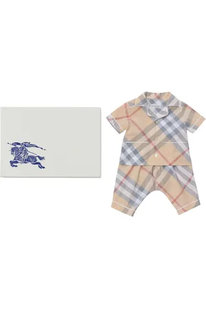 Burberry Check cotton trousers set