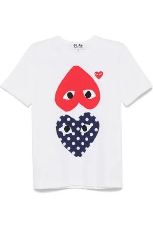 Comme des Garçons Heart-print T-shirt