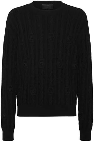 Philipp Plein Logo-embroidered jumper