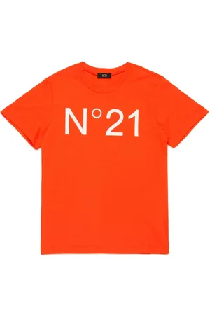 Nº21 Logo-print jersey T-shirt