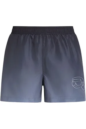 Karl Lagerfeld Ikon gradient-effect swim shorts