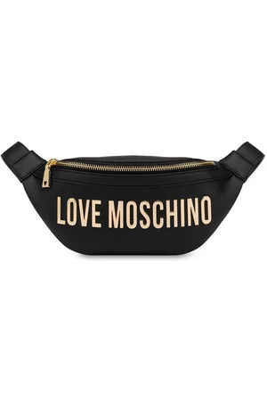 Moschino Logo-plaque belt bag