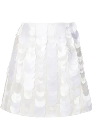 Gloria Coelho Circle-appliqu?? miniskirt