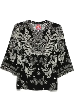 JOHNNY WAS The Janie bell-sleeved top